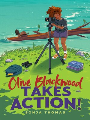 cover image of Olive Blackwood Takes Action!
